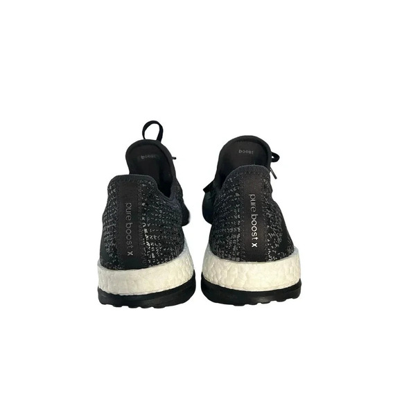 Adidas women’s Pure Boost X black and gray running shoes size 9.5 - Picture 8 of 9